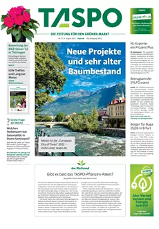 TASPO - Ausgabe 2022/31 TASPO - Ausgabe 2022/31