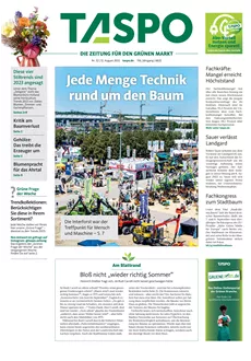 TASPO - Ausgabe 2022/32 TASPO - Ausgabe 2022/32