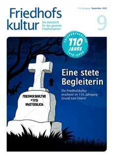 Friedhofskultur - Ausgabe 2020/09 Friedhofskultur - Ausgabe 2020/09