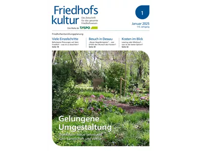 Friedhofskultur - Ausgabe 2025/01