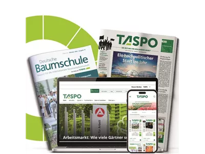 TASPO 360° inkl. Deutsche Baumschule – Ihr Abo für Baumschulen & Stauden