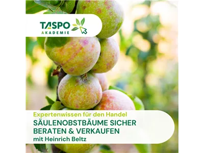 Säulenobstbäume sicher beraten & verkaufen – Expertenwissen für den Handel