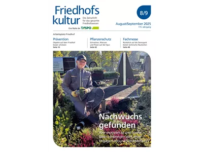 Friedhofskultur - Ausgabe 2025/08